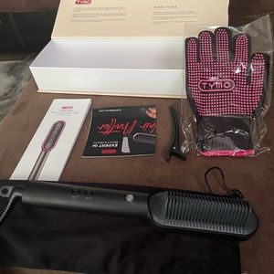 Tymo ring hair straightening comb